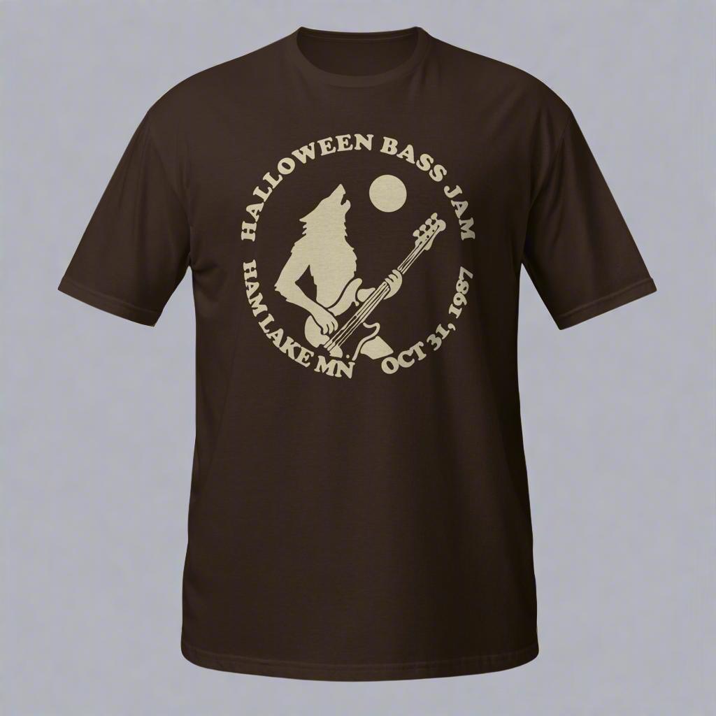 Halloween Bass Jam ’87 – Limited Werewolf Tee
